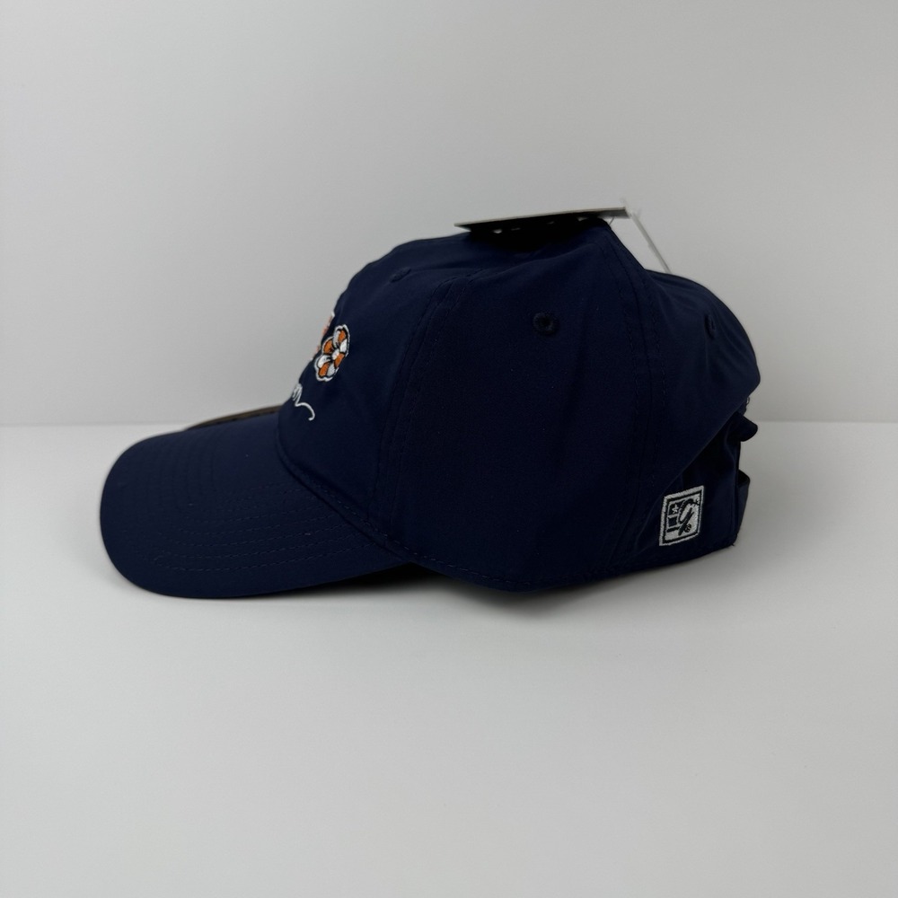 Auburn University Tigers Women Hat Blue Ladies Fit Strap Back Adjustable Mom Cap - Picture 3 of 8